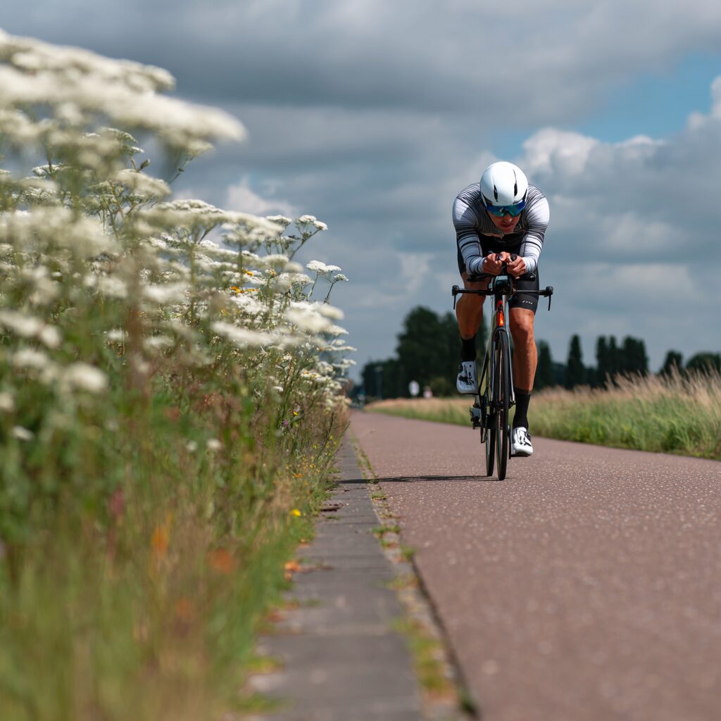 Two Wheels, Three Flats, One Finish Line: Ted’s First Full Triathlon Adventure