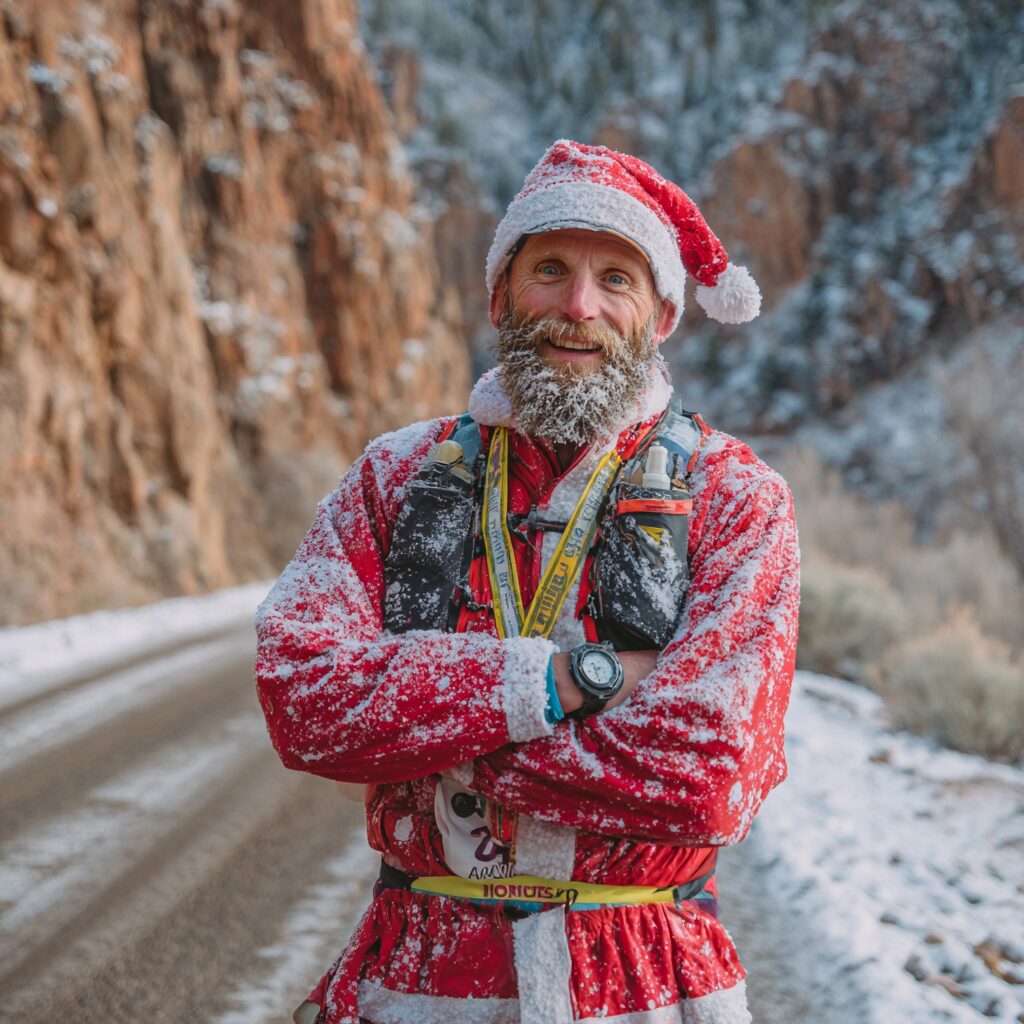 The Funny Side of Fearless: When an Ultra-Endurance Legend Put on a Santa Suit